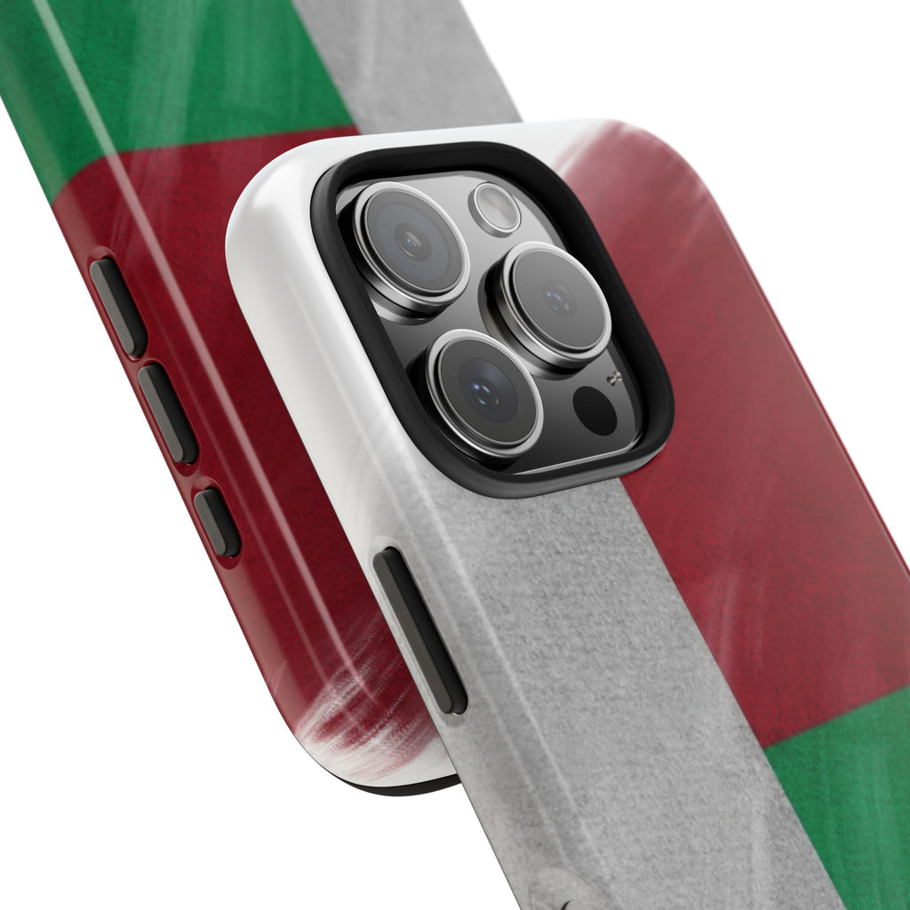 Coque robuste – Drapeau malgache en coups de pinceau