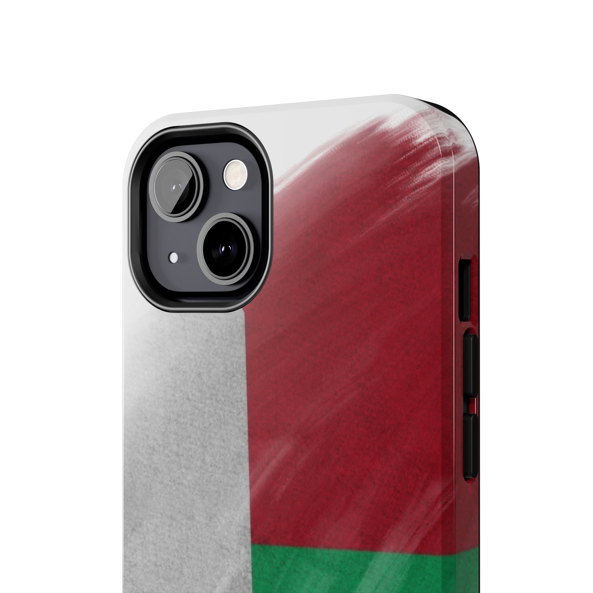 Coque robuste – Drapeau malgache en coups de pinceau