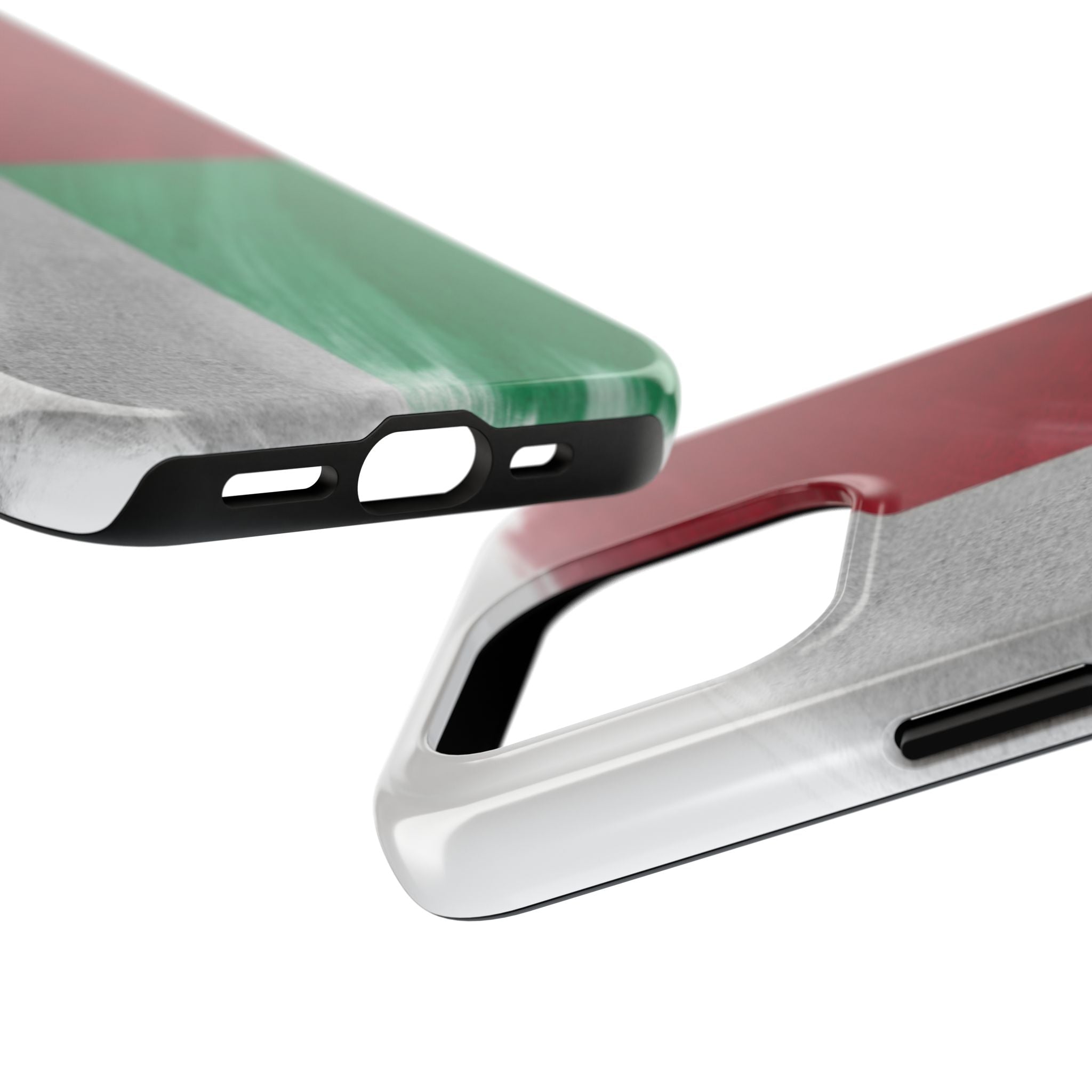 Coque robuste – Drapeau malgache en coups de pinceau