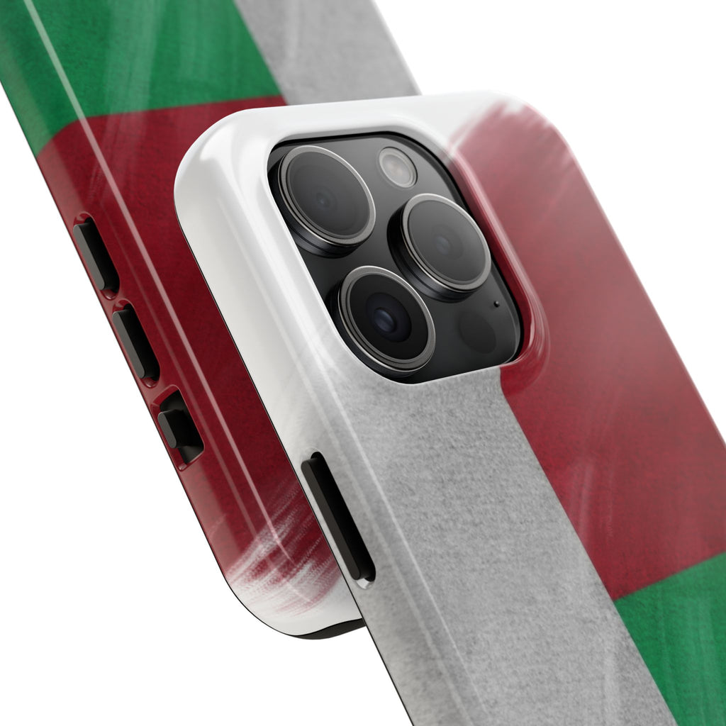 Coque robuste – Drapeau malgache en coups de pinceau